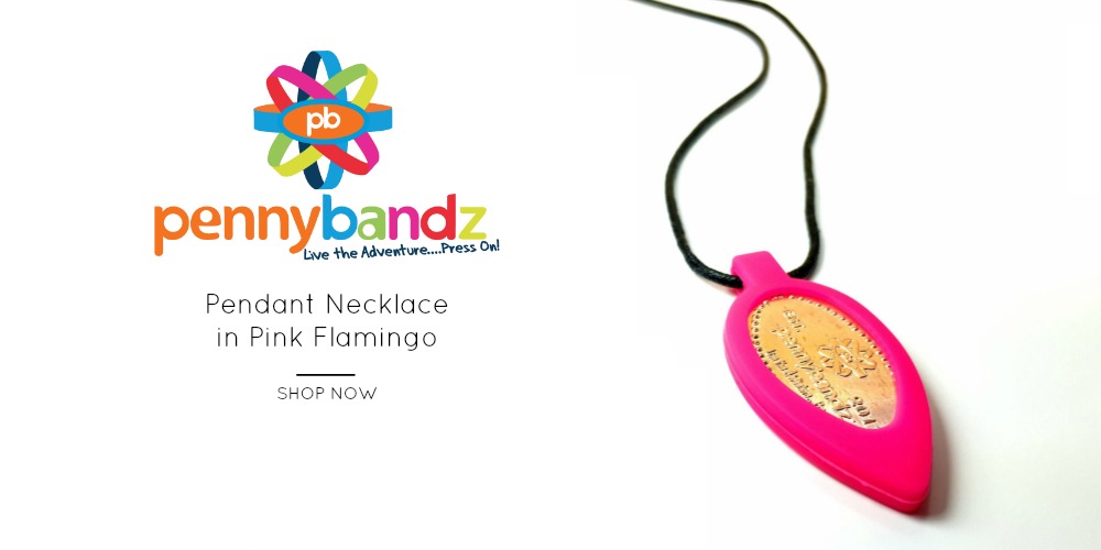 Pennybandz pressed pennies elongated coins necklace