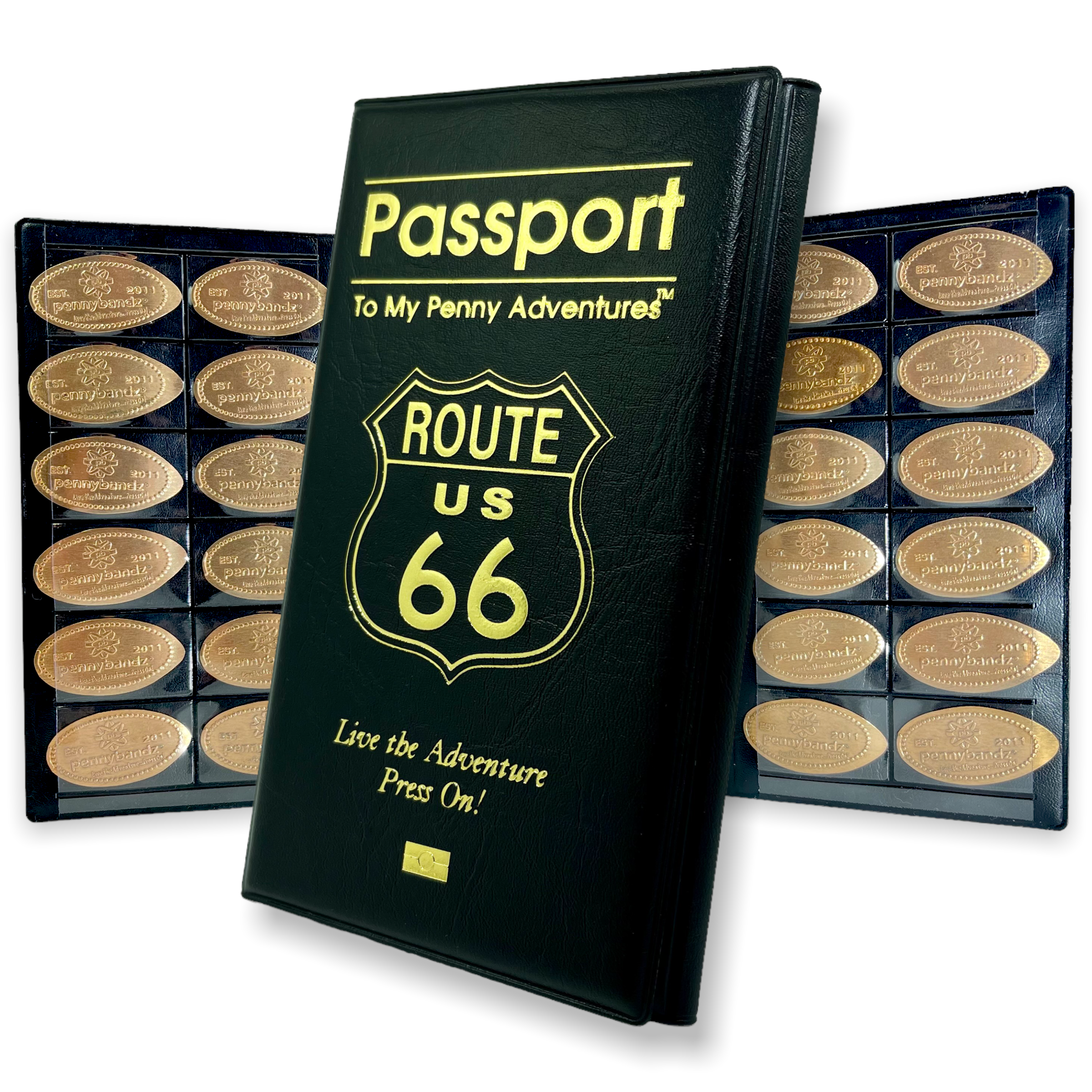 Penny Passport™ – Pressed Penny Passport Book | Pennybandz Penny Passport™ – Pressed Penny Passport Book | Pennybandz